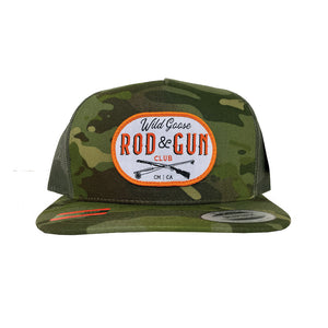 Wild Goose Tropic Green Camo - Mesh Back Hat